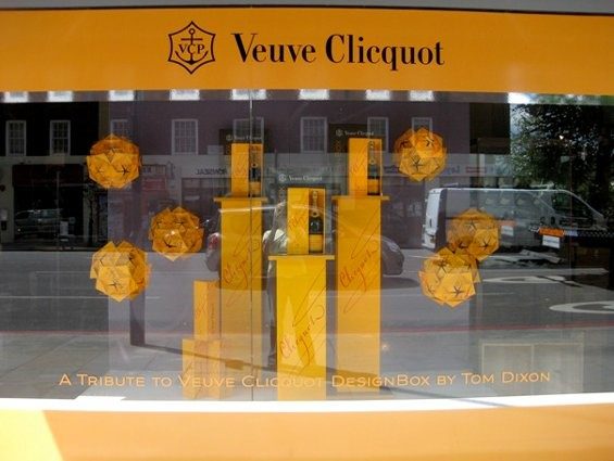 Veuve Clicquot Creative Display - DDA - project production design